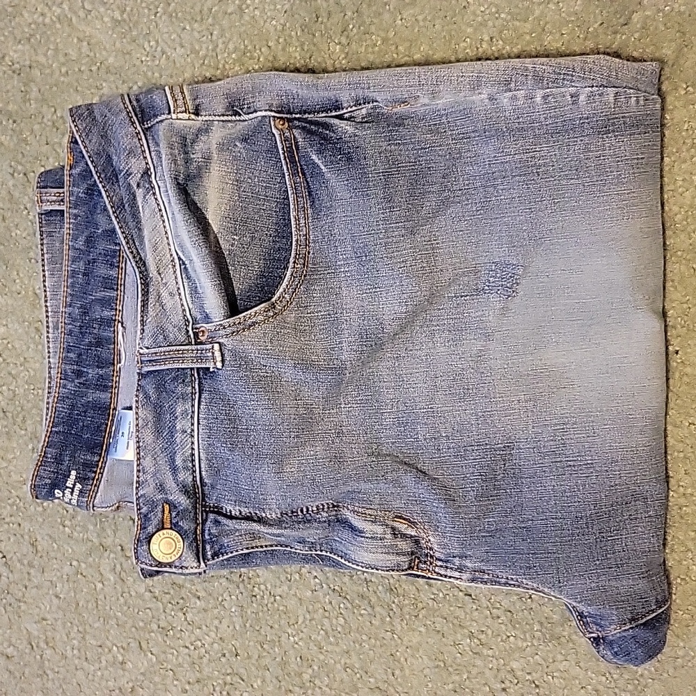 EUC Time and Tru High Rise Skinny Jeans, 20, Light Wash